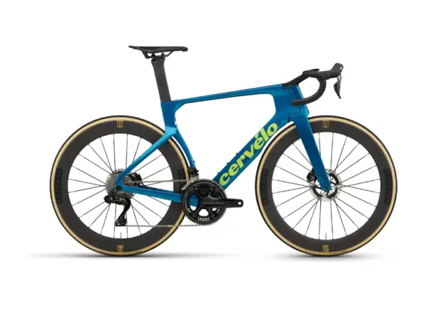 Cervélo S5 SRAM Red XPLR AXS 1 Reef Blue bicykel