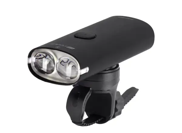 Force Glint 2500 LM USB predné svetlo s powerbankou čierna