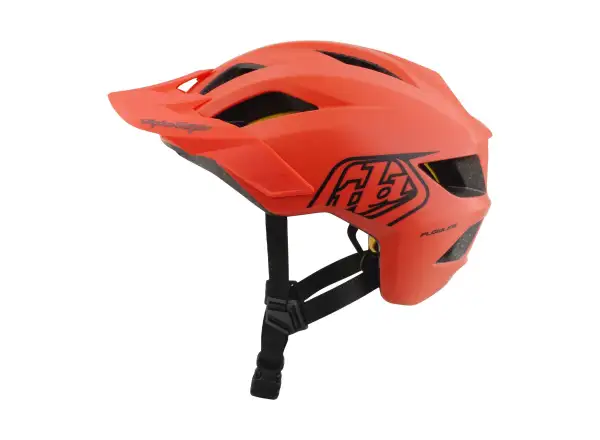 Troy Lee Designs Flowline Mips detská prilba Point Coral/Charcoal