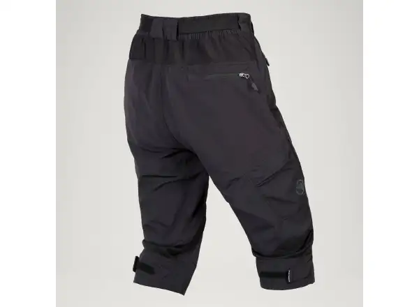 Endura Hummvee dámske 3/4 kraťasy s vložkou Black