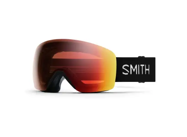 Smith Skyline lyžiarske okuliare Black/ChromaPop Pro Photochromic Red Mirror