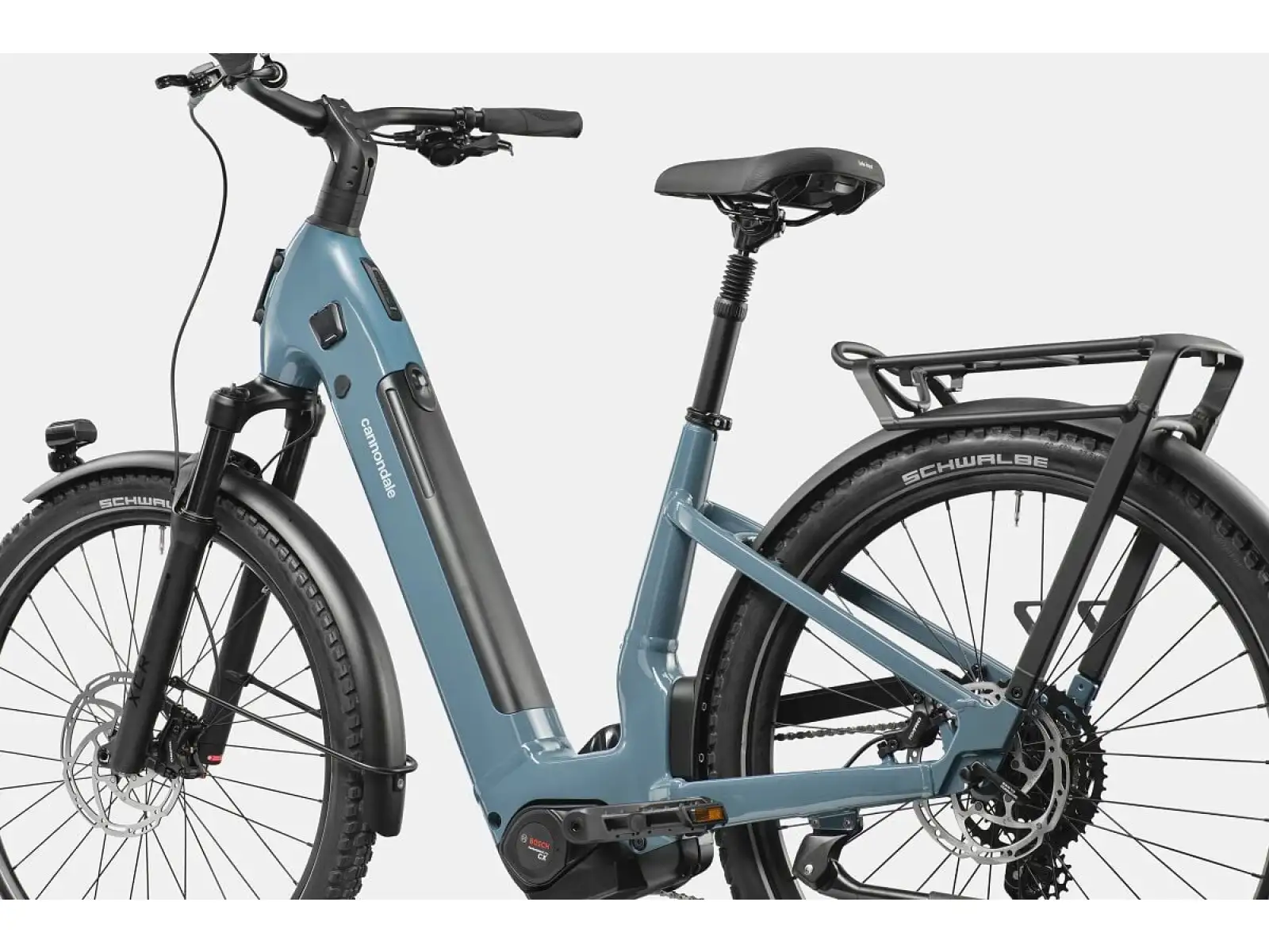 Cannondale Tesoro X 2 LSTH Storm Cloud nízkonástupový cestovný elektrobicykel