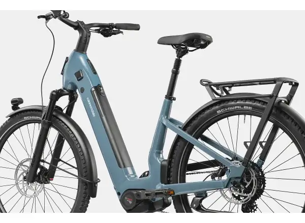 Cannondale Tesoro X 2 LSTH Storm Cloud nízkonástupový cestovný elektrobicykel