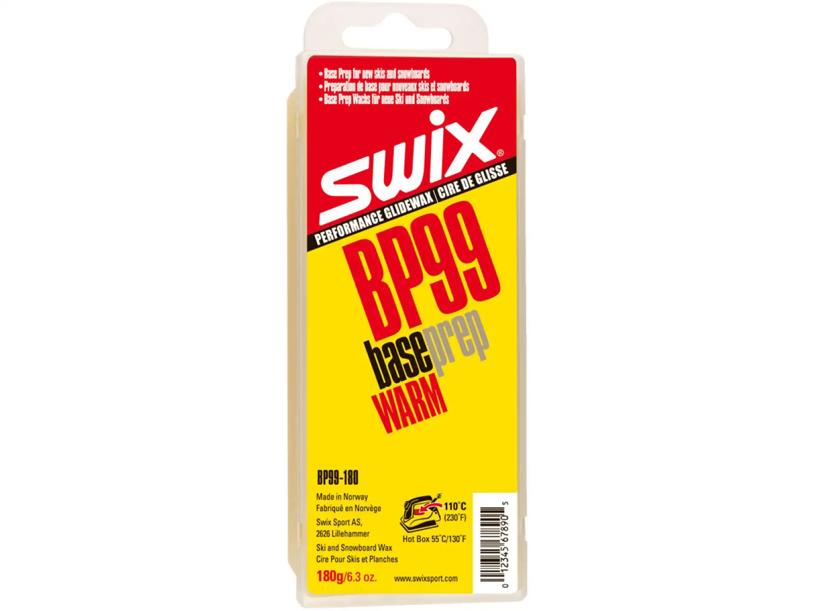 Základný protišmykový vosk Swix Baseprep