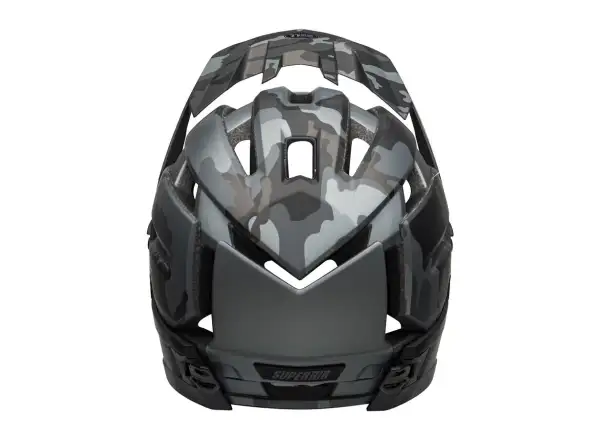 Bell Super Air R Spherical Helmet Mat/Glos Black/Camo, veľkosť 4,5 mm, s kamuflážou. M (55-59 cm)