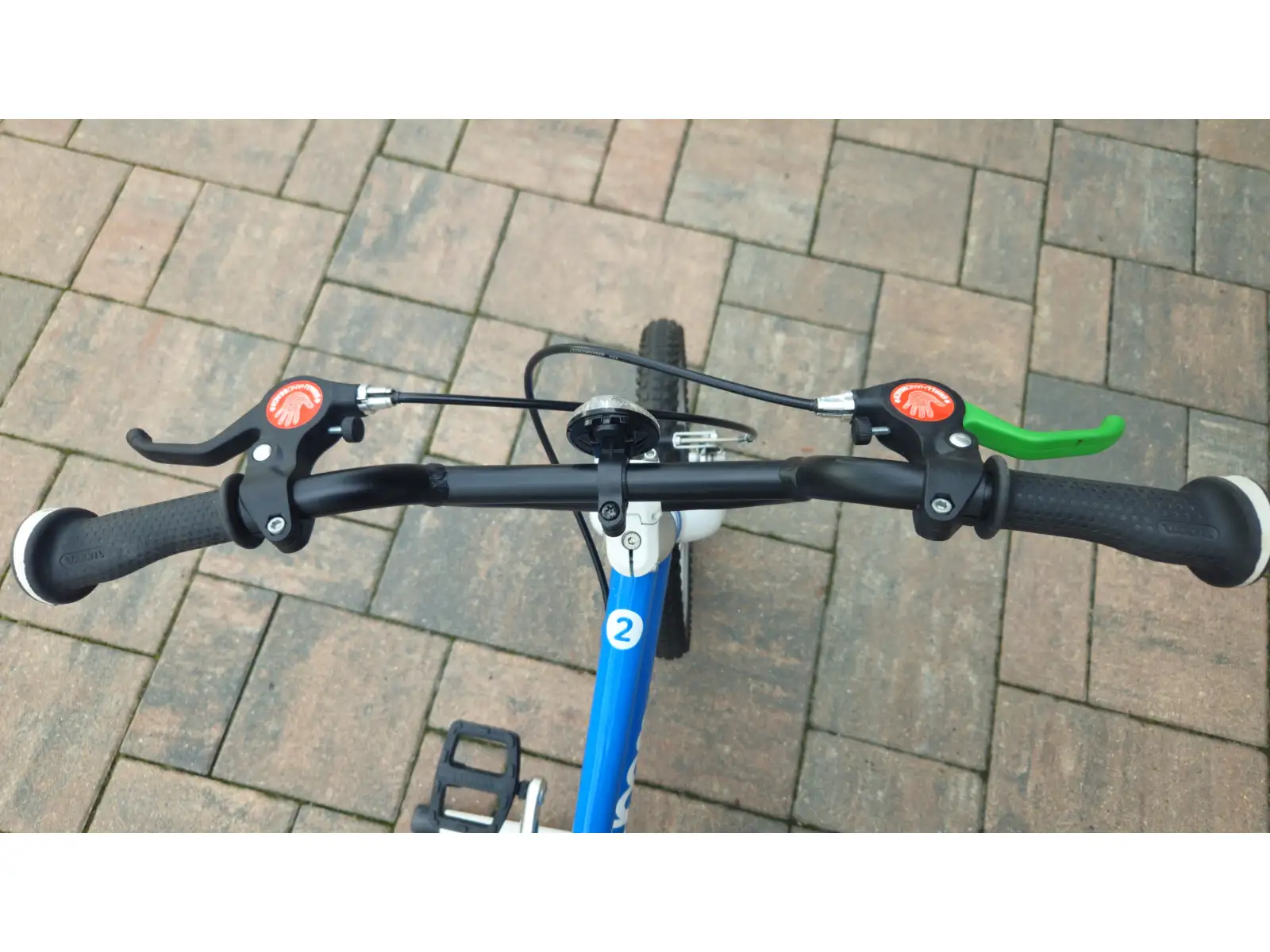 Woom 2 Blue 14 detský bicykel BAZÁR
