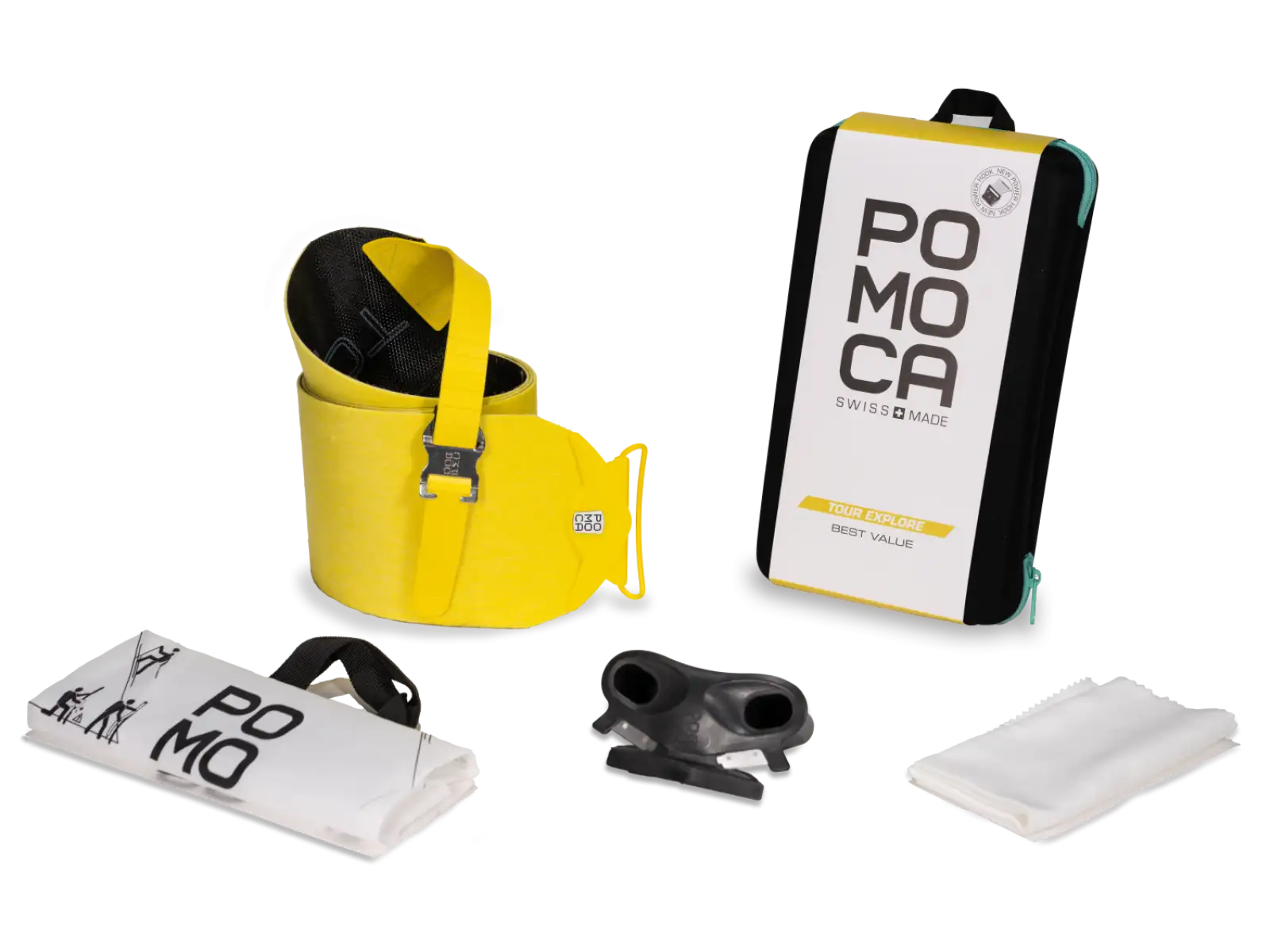 Pomoca Tour Explore Ready2climb kompletná sada stúpacích pásov 130mm