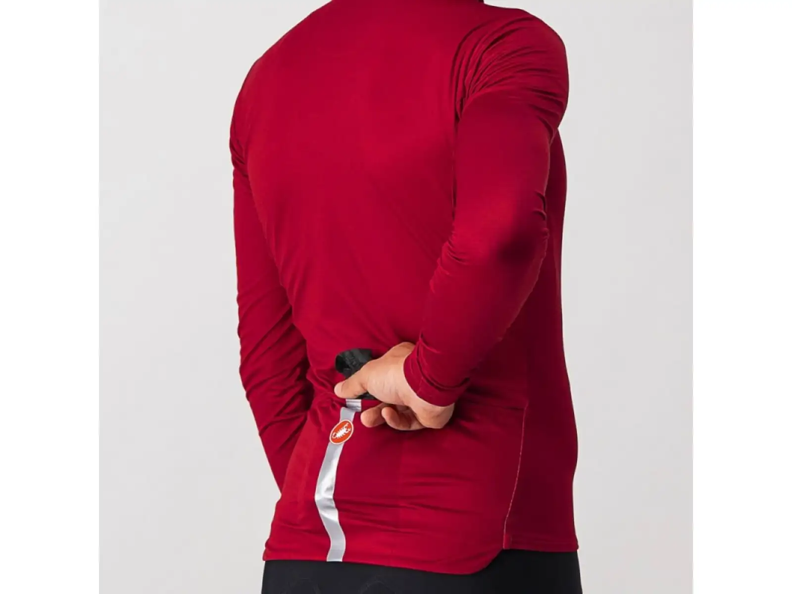 Castelli Squadra Stretch pánska vesta Light Black/Dark Gray