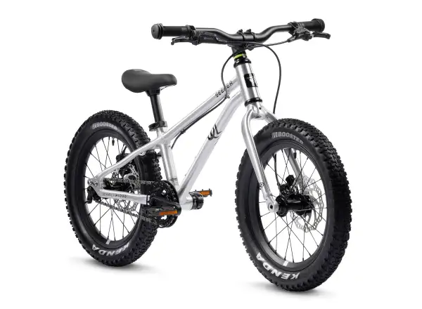 Early Rider Seeker 16" detský bicykel Brushed Aluminium 2026
