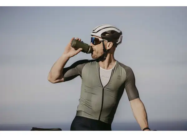 Force Bio Earth cyklistická fľaša 500 ml zelená/sivá