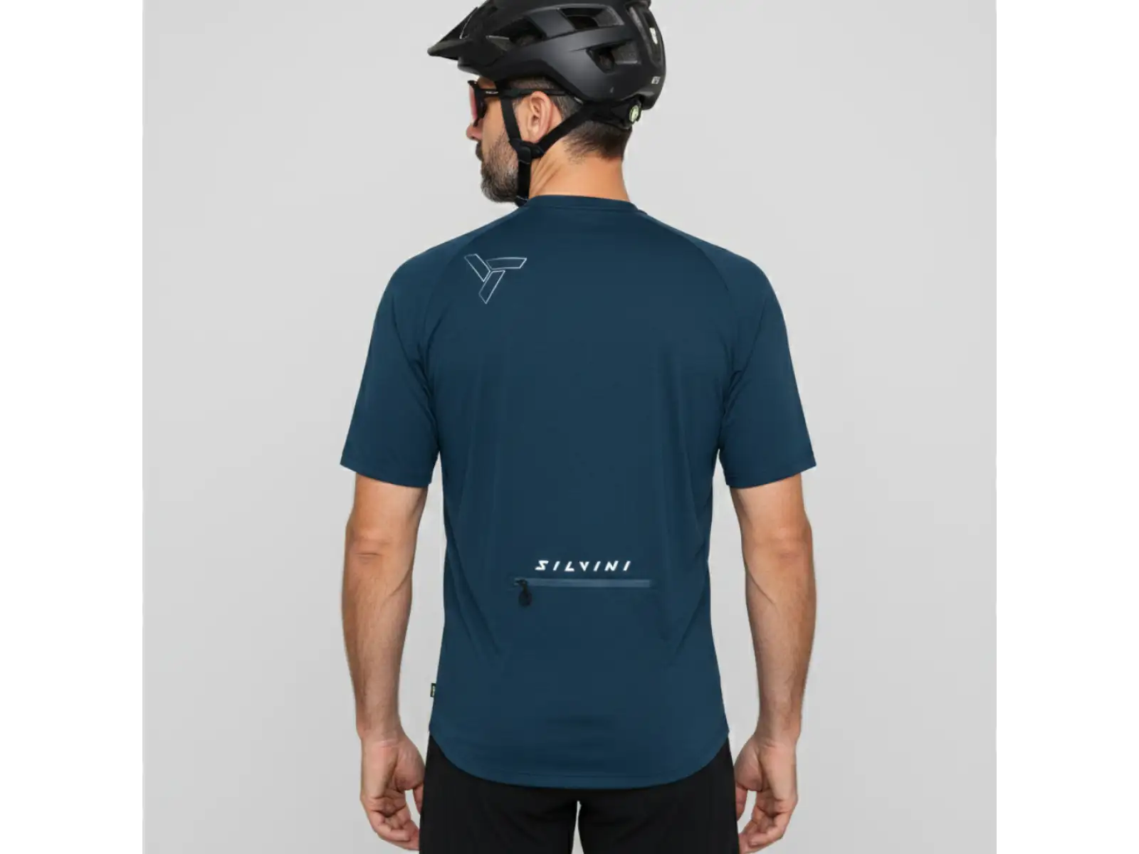 Silvini Naturno pánsky dres krátky rukáv Navy/Black