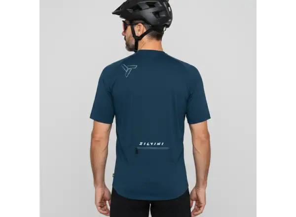Silvini Naturno pánsky dres krátky rukáv Navy/Black