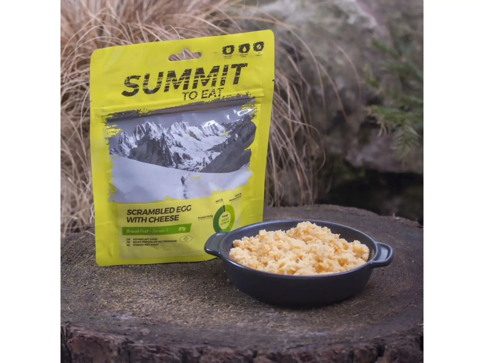 Summit To Eat dehydrované jedlo Miešané vajíčka so syrom 87 g