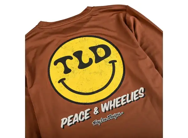 Troy Lee Designs Ruckus Ride pánsky dres dlhý rukáv Chocolate
