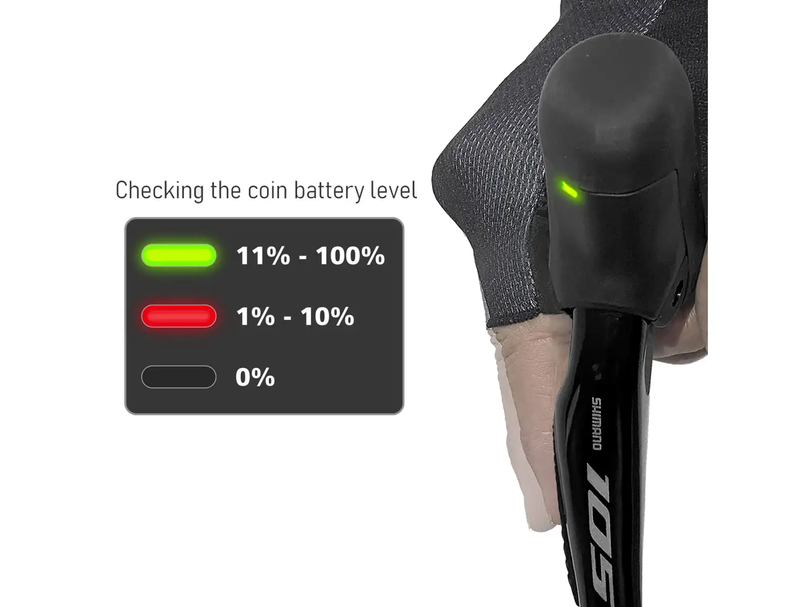 Shimano 105 Di2 BR-R7170 + ST-R7170 kotúčová brzda predná (ľavá), J-kit, polymer
