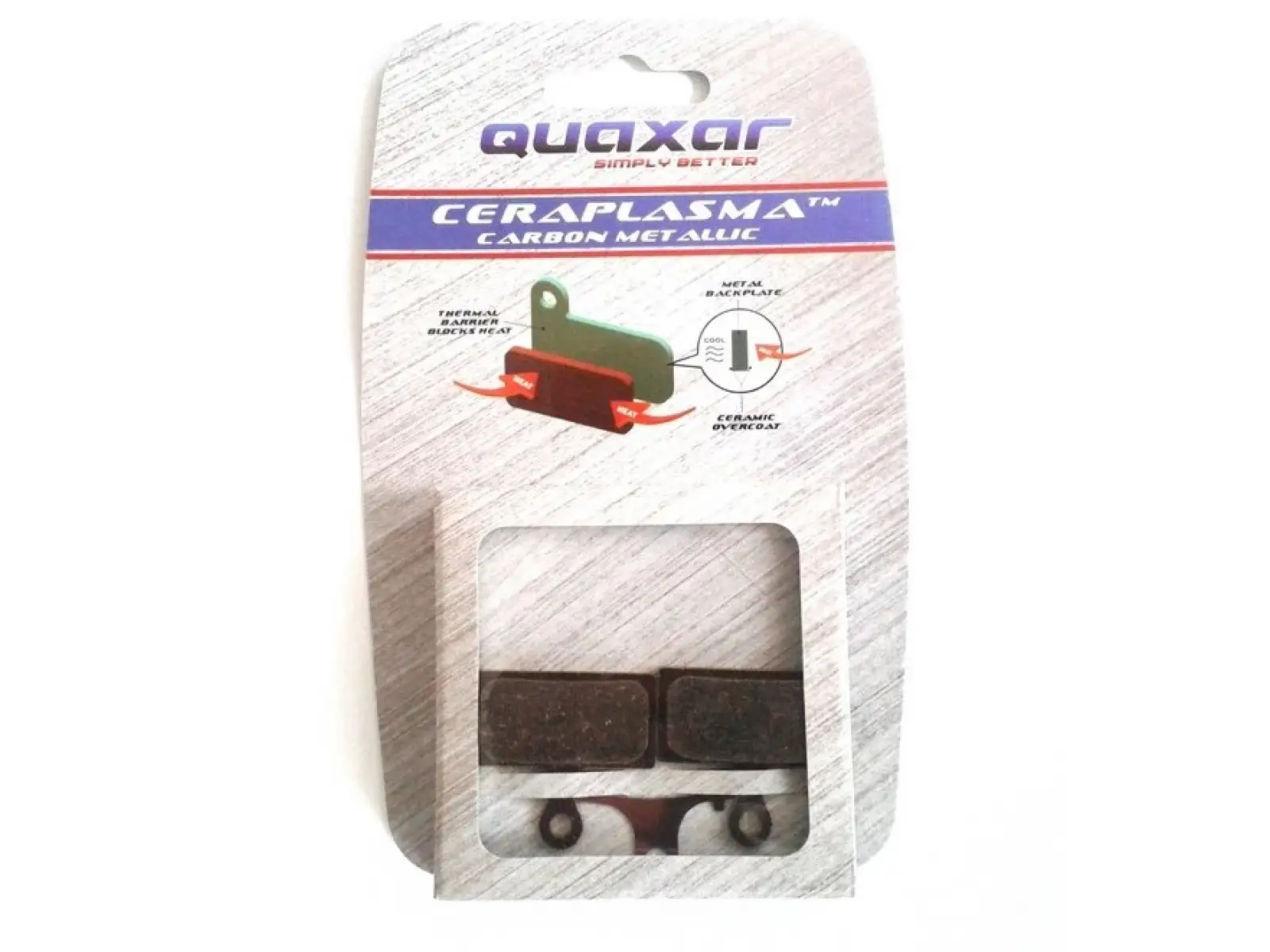 Quaxar Shimano XTR, XT, SLX, DEORE brzdové doštičky sintrované