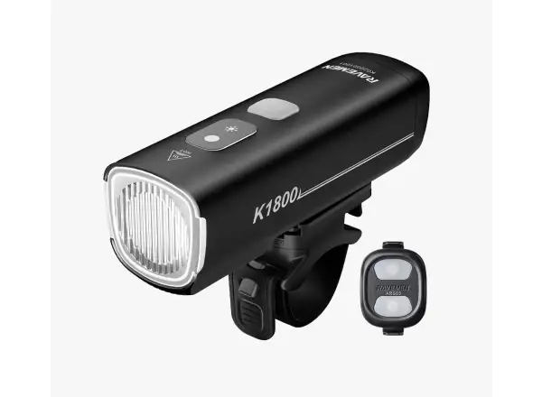 Ravemen K1800 predné svetlo čierna