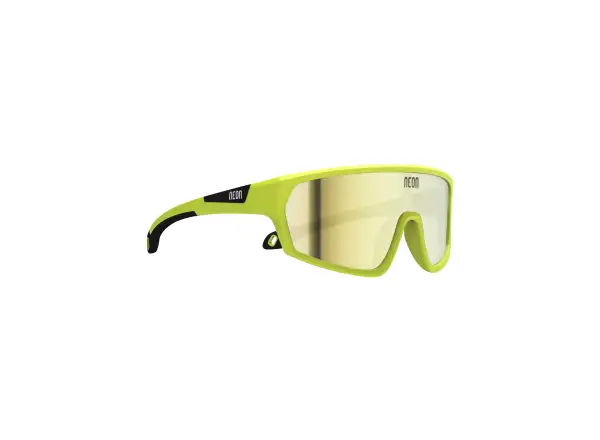 Neon Loop okuliare Yellow Fluo Mirror Bronze Cat 3