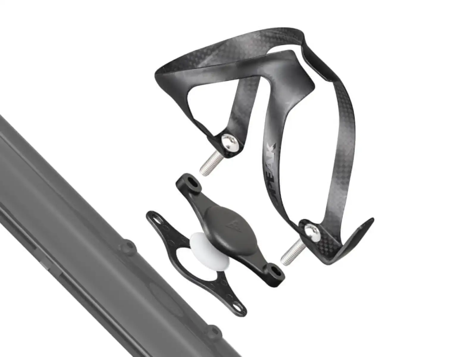 Držiak Topeak Cage Mount Apple AirTag pod košík čierny