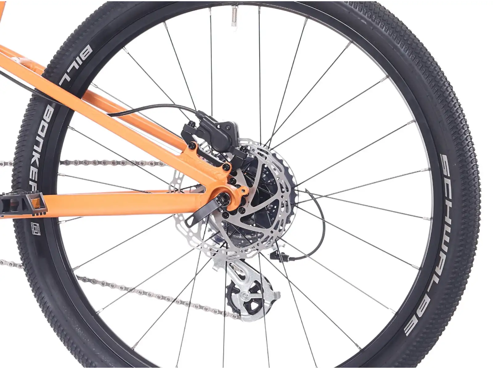 Rock Machine Blizz Jr. 24 detský bicykel Orange