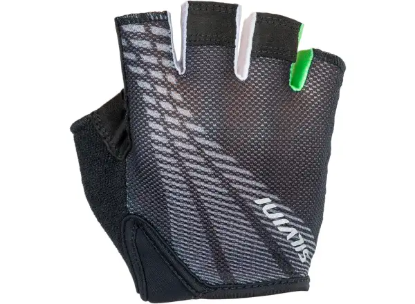 Silvini Team detské rukavice black/green