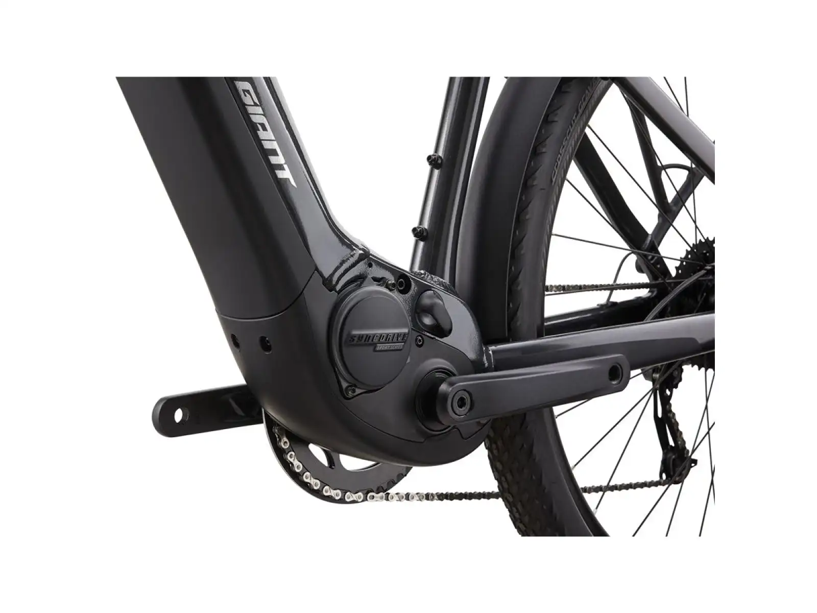 Giant Explore E+ 2 STA trekingový e-bike gunmetal black