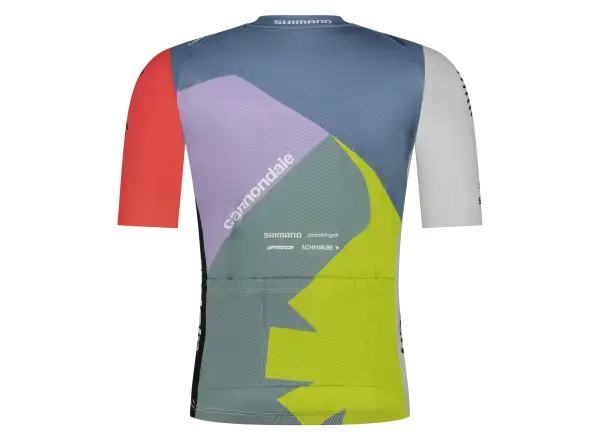 Cannondale CFR Replica pánsky dres krátky rukáv Blue/Yellow
