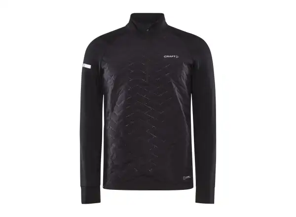 Craft ADV SubZ Sweater pánska bežecká bunda čierna