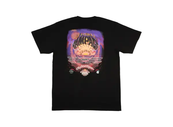 Troy Lee Designs x Red Bull Rampage Valley of Gods pánske tričko krátky rukáv Black