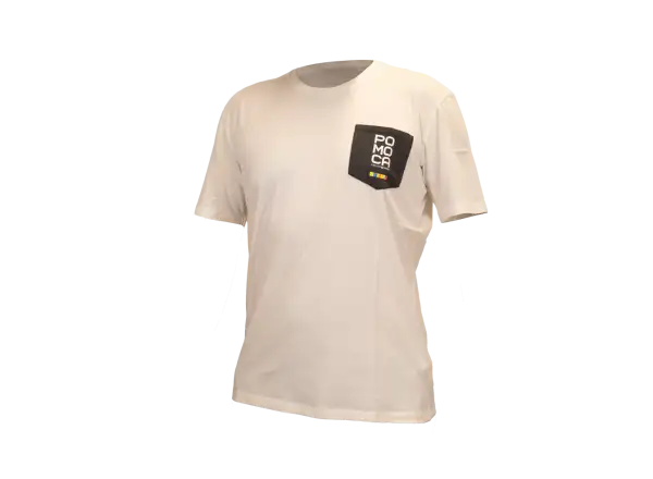 Pomoca pánske tričko krátky rukáv White