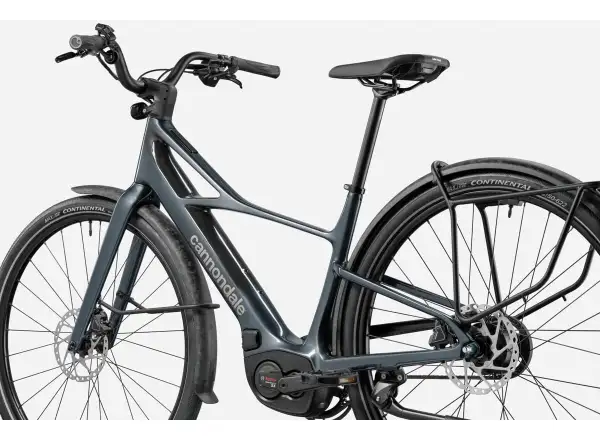 Cannondale FlyingV 2 Tungsten blue mestský ľahký elektrobicykel