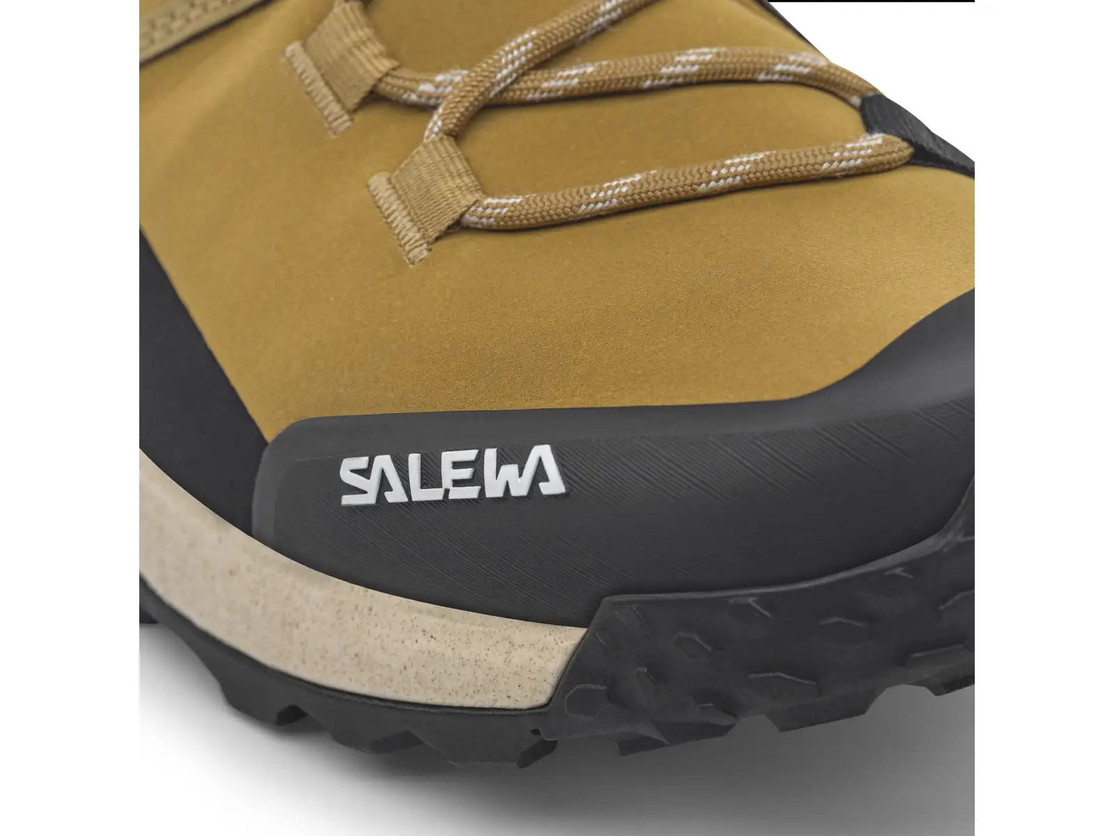 Salewa Puez Winter Mid PTX pánske topánky Golden Brown / Black