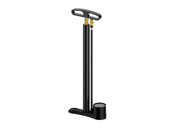 Lezyne CNC Travel Floor Drive dielenská pumpa black/gold
