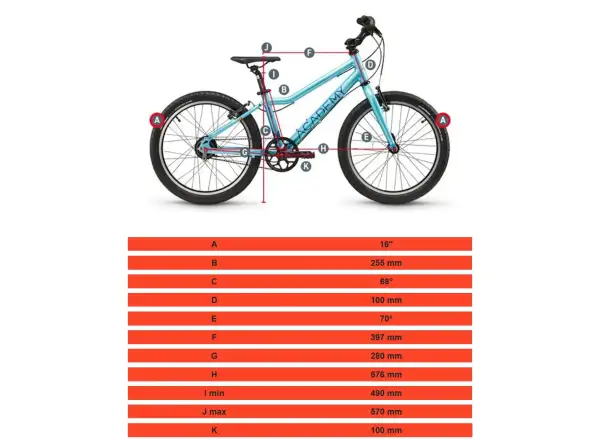 Academy Grade 3 Edition Funtasy detský bicykel 16" zelená