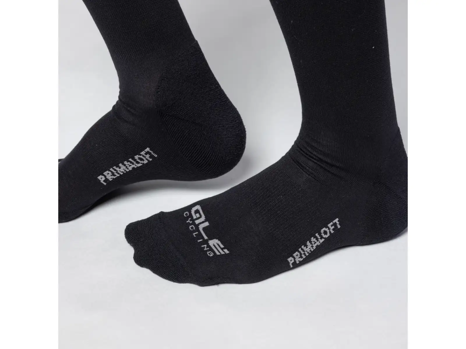 ALÉ Thermo 2.0 zimné cyklistické ponožky Black
