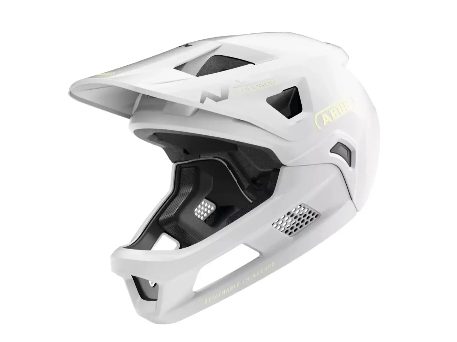 Abus YouDrop FF detská prilba Lemon White