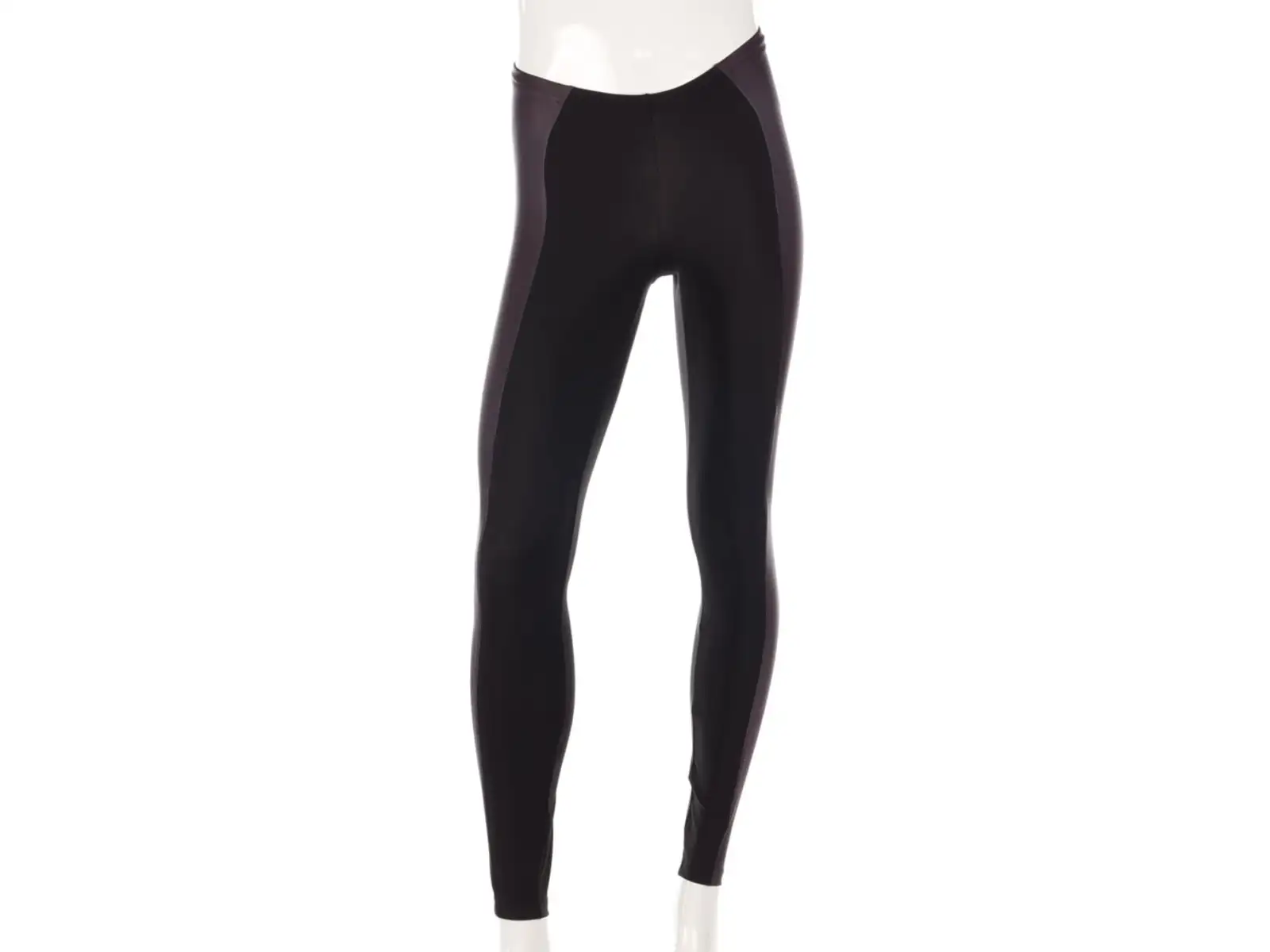 Dámske elastické nohavice Crussis black/pink