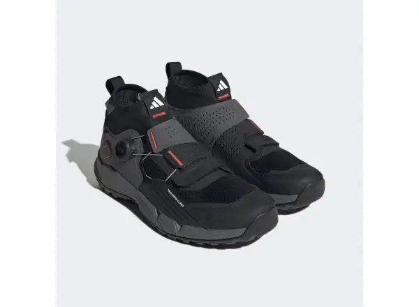 Five Ten Trailcross PRO Clip-in Pánska obuv Grey Five/Core Black/Red