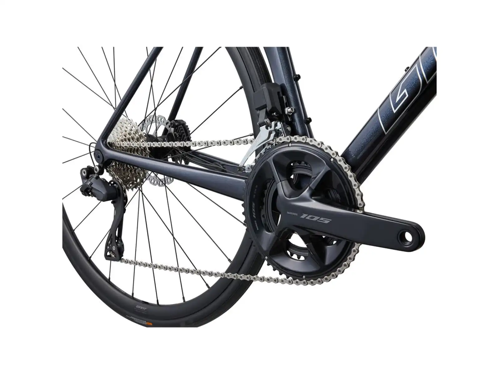 Giant TCR Advanced 1+ Disc-PC cestný bicykel cold night