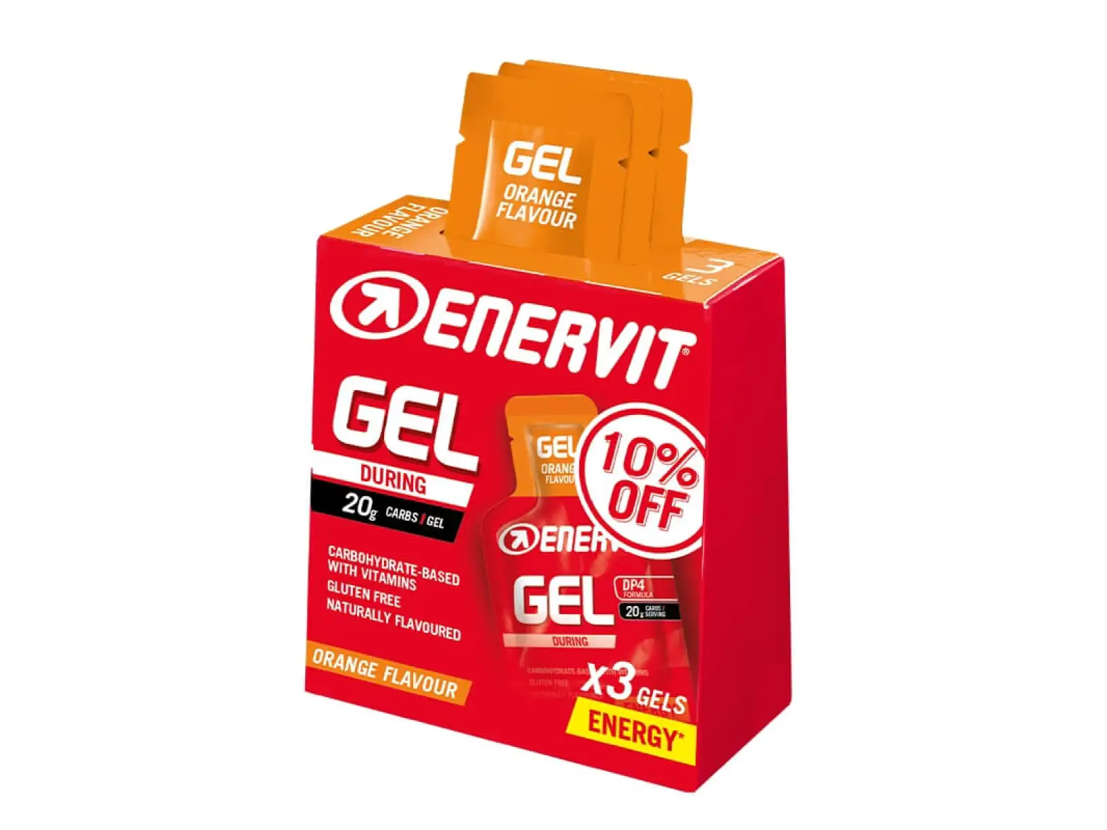 Enervit Sport Gel box 3x25ml oranžový
