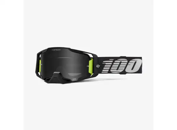 100% Armega zjazdové okuliare Tetsumi/HiPER Black Mirror Lens