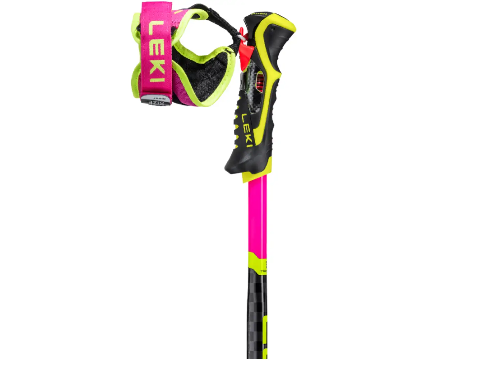 Leki WCR TBS SL 3D zjazdové palice Neonpink/Black/Neonyellow