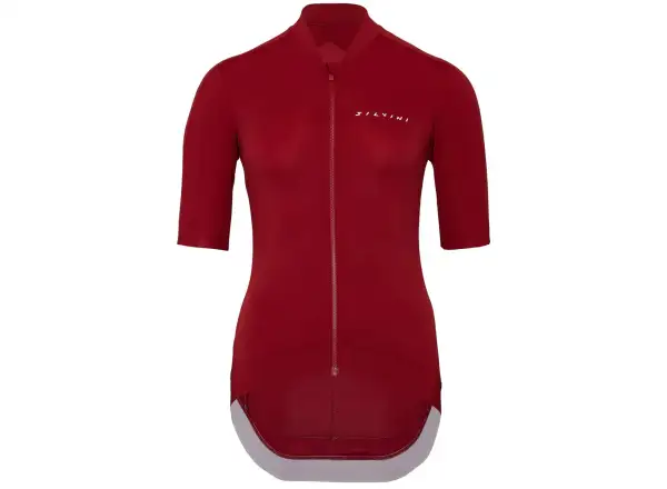 Silvini Stelvia dámsky dres krátky rukáv Merlot/Ocean