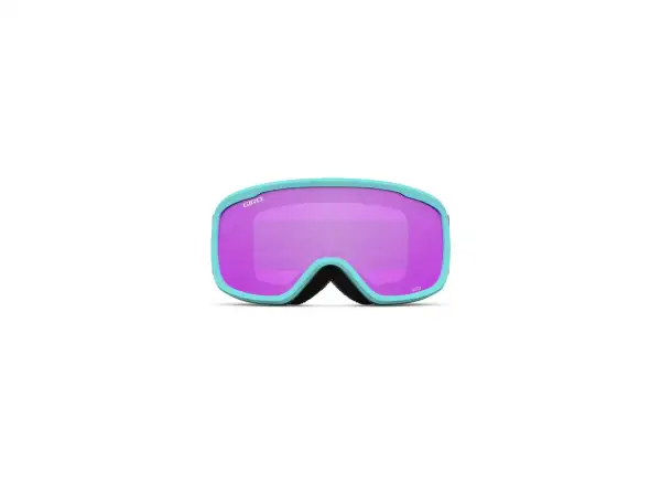 Detské lyžiarske okuliare Giro Buster Screaming Teal/Chroma Dot Amber Pink