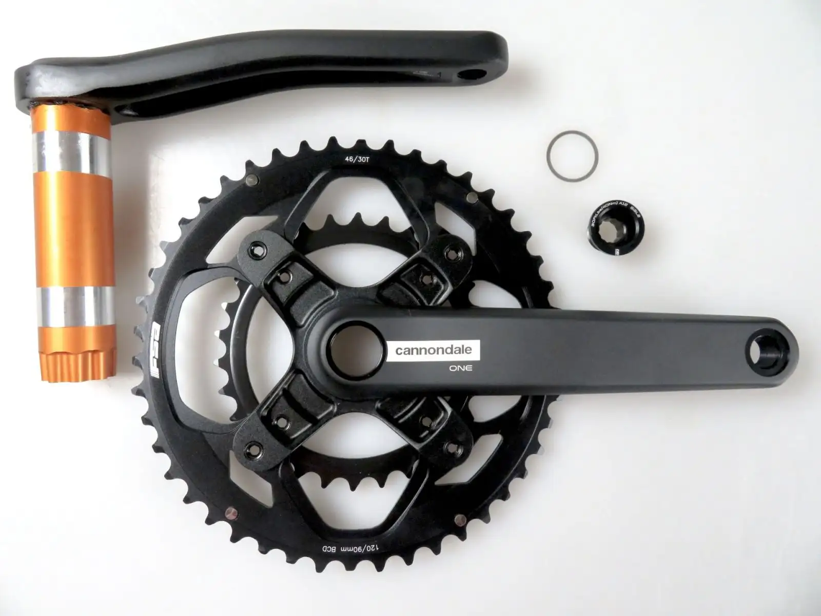 Cannondale One kľučky 172,5 mm s prevodníkmi 52/36 zubov