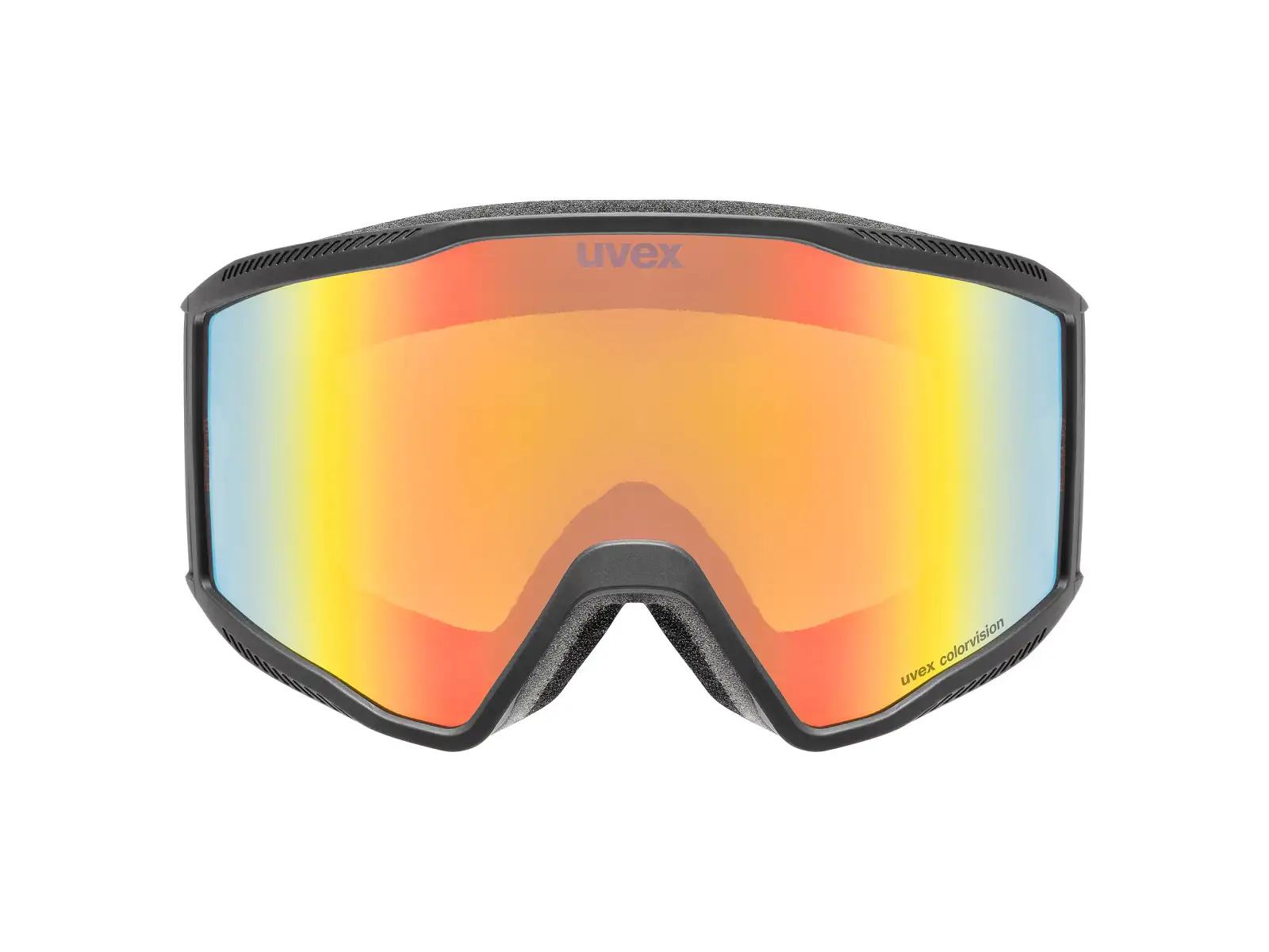 Uvex Blast CV black matt/rainbow - žltá