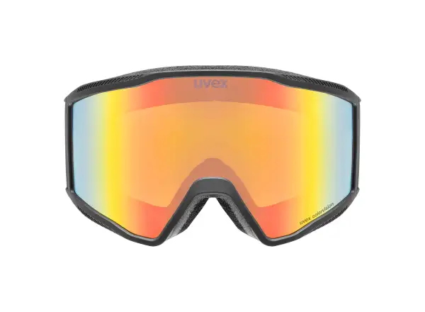 Uvex Blast CV black matt/rainbow - žltá