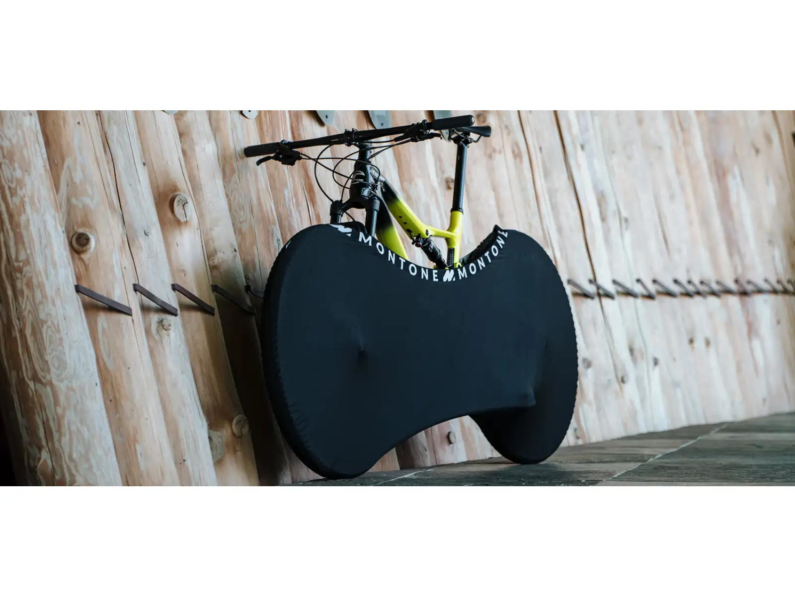 Montone bike mKayak 2.0 obal na bicykel pre vnútorné použitie čierna/biela