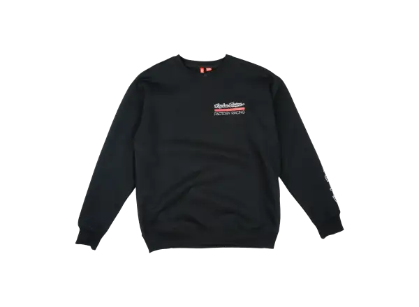 Troy Lee Designs Factory Racing pánska mikina Black/Red SM