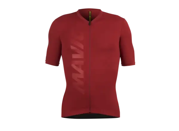Mavic Aksium pánsky dres krátky rukáv Burgundy